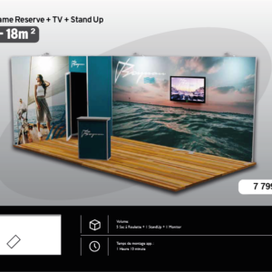 Classic Frame Reserve + TV + Stand Up