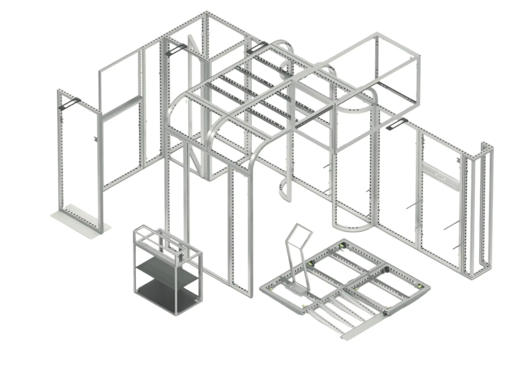 photo structure stand modulable